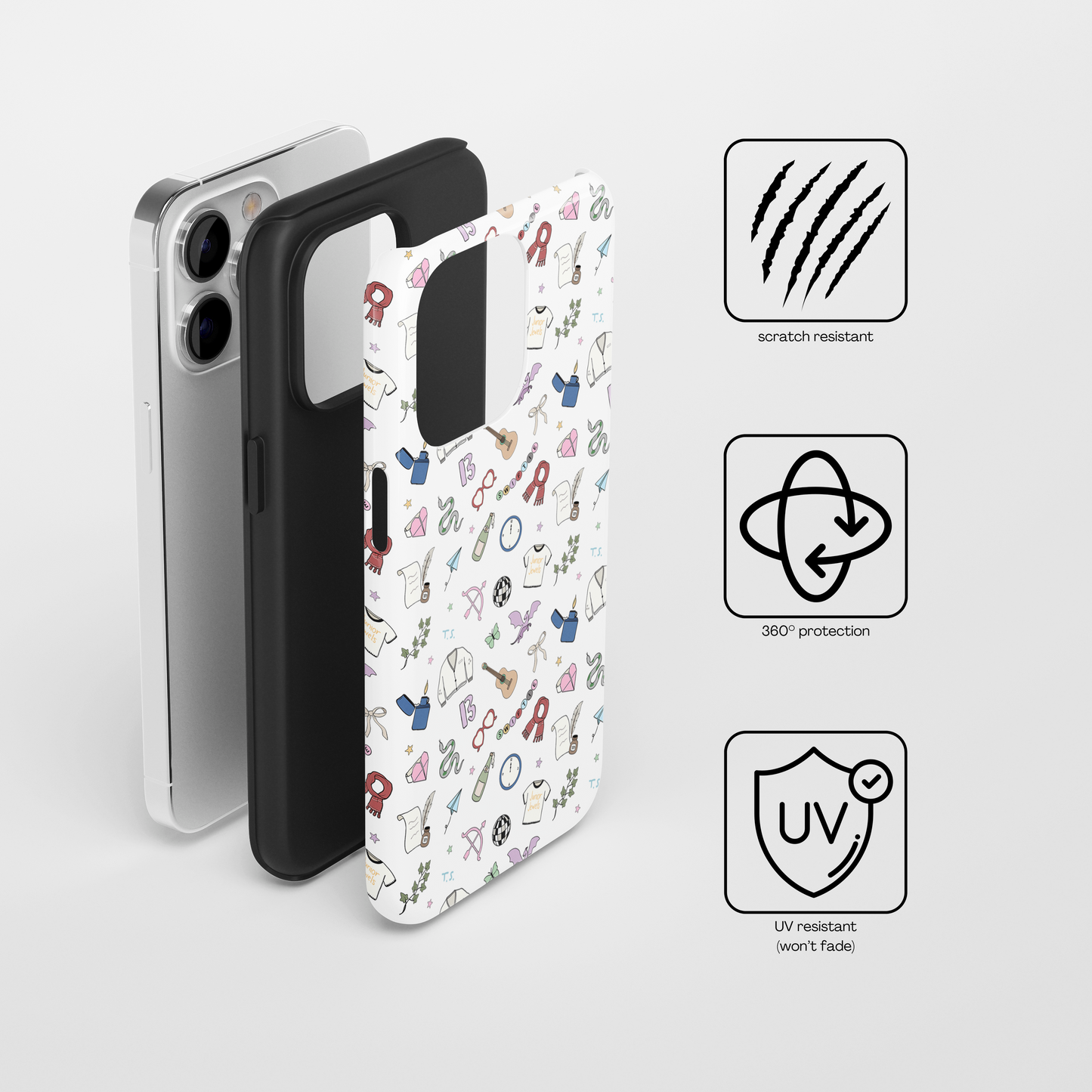T.S. Icons Tough Phone Case