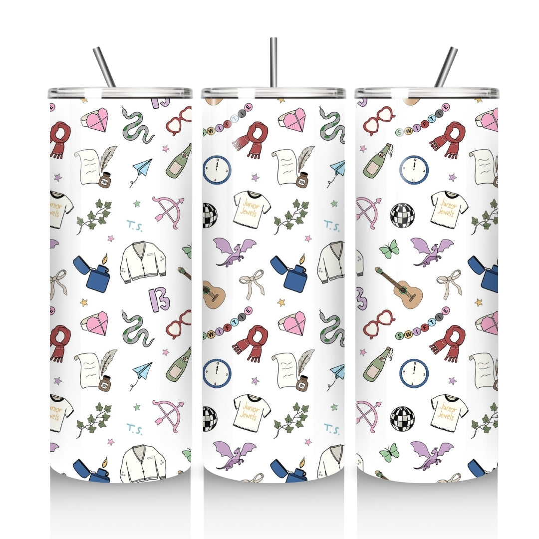T.S. Icons Skinny Tumbler