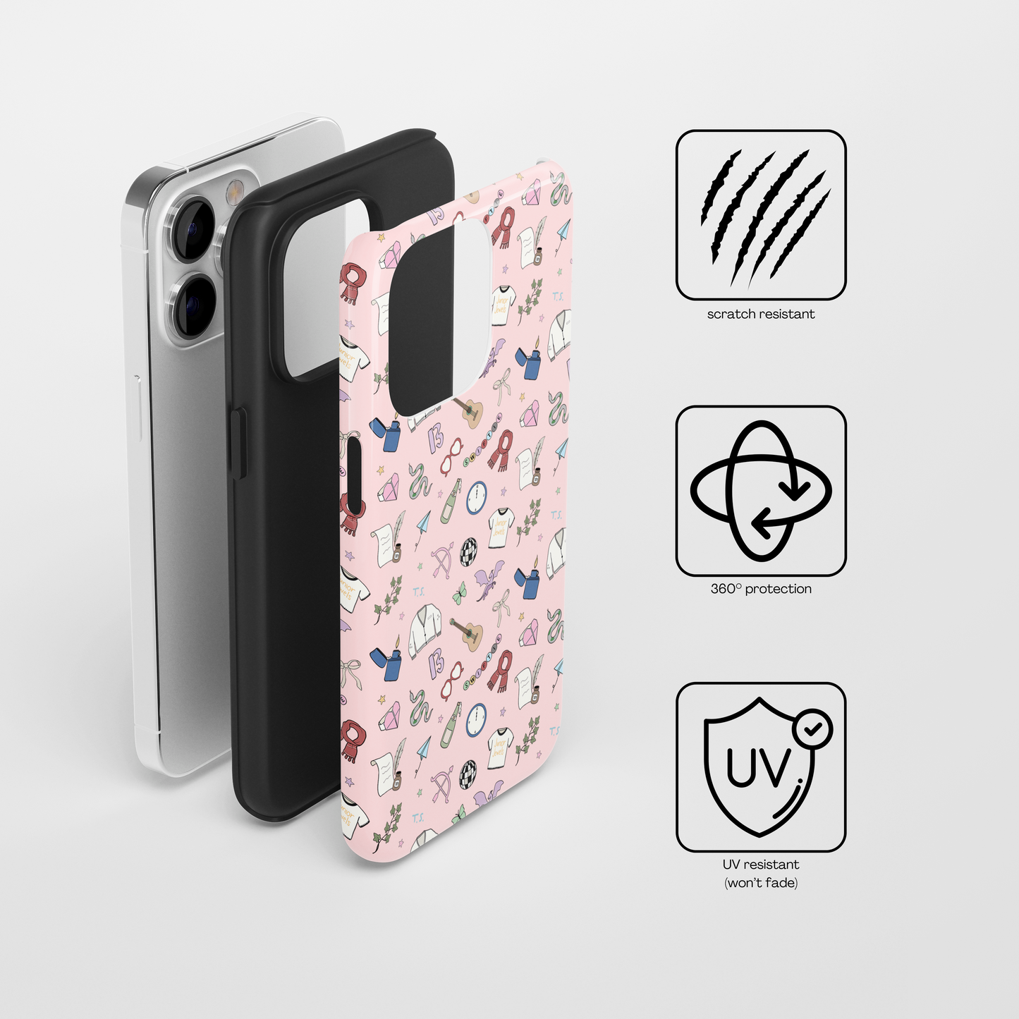 T.S. Icons Tough Phone Case