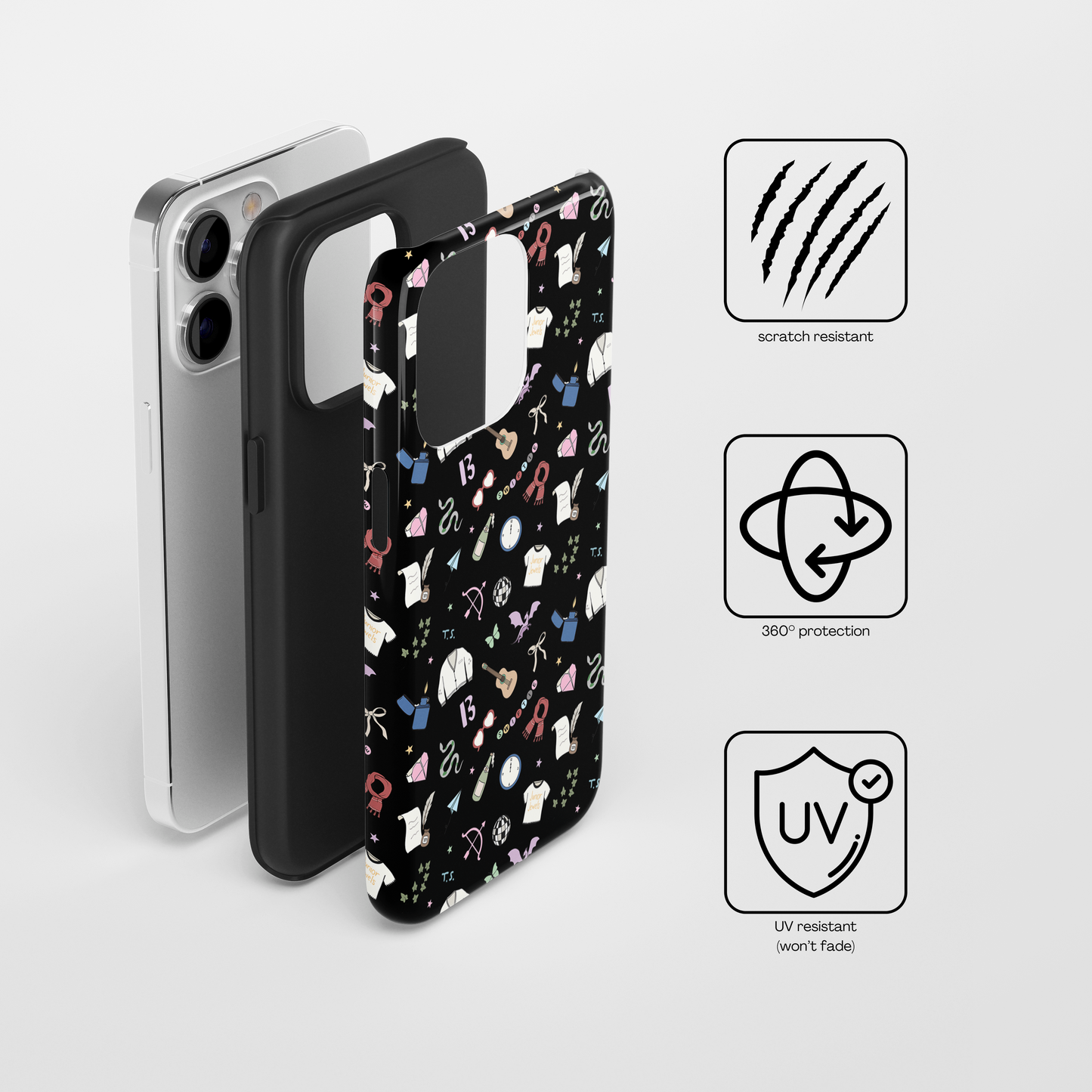 T.S. Icons Tough Phone Case