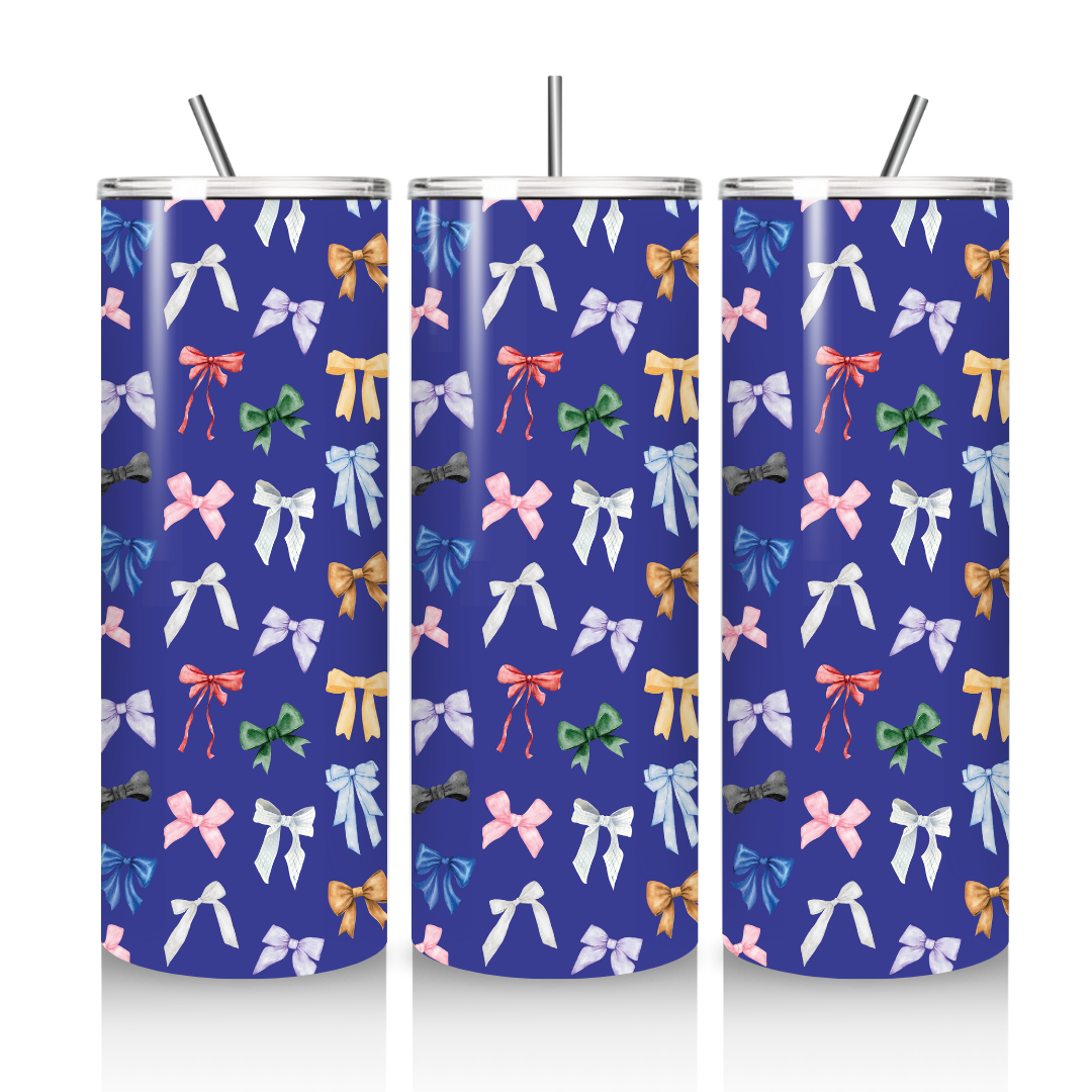 The Eras Tour - Bows Skinny Tumbler