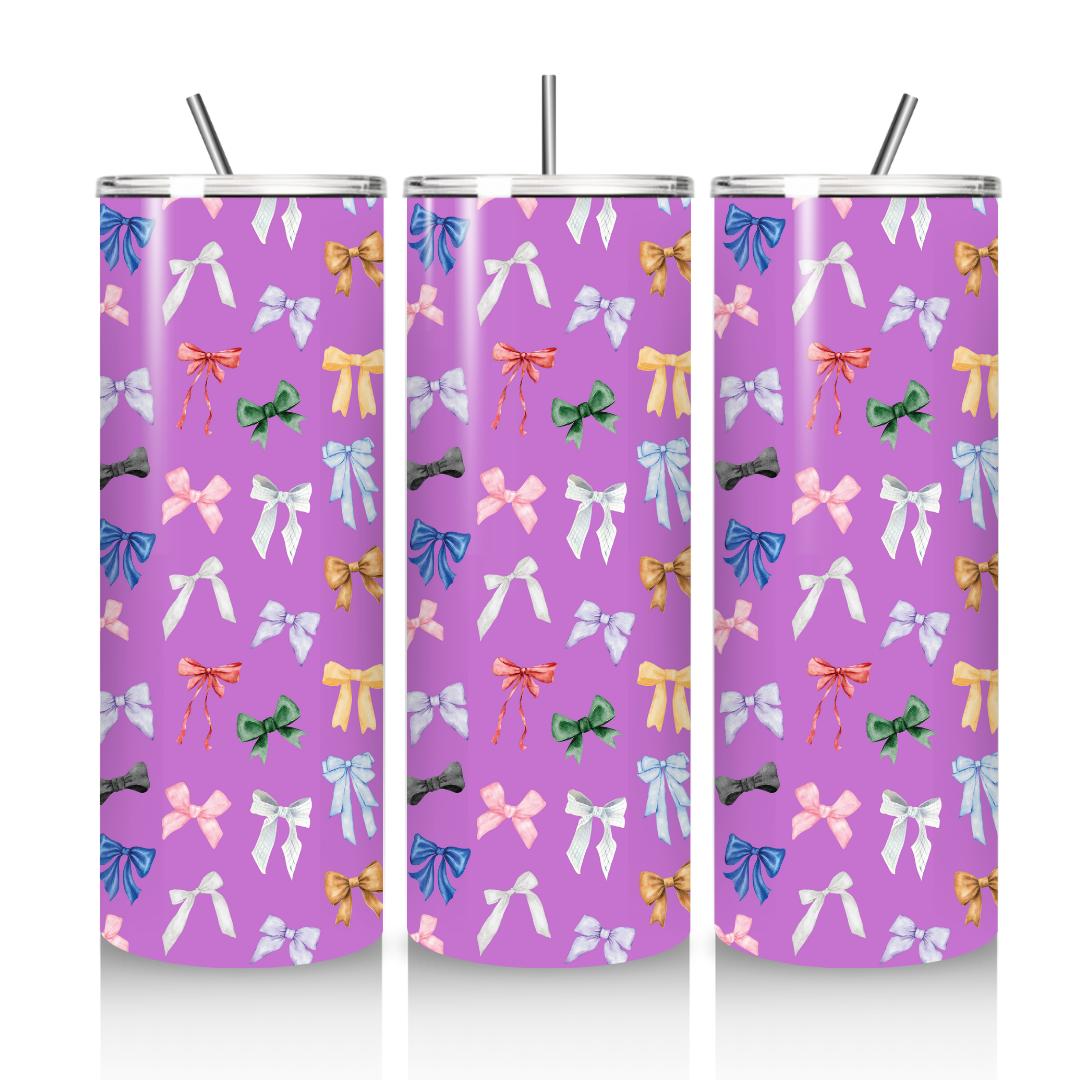 The Eras Tour - Bows Skinny Tumbler