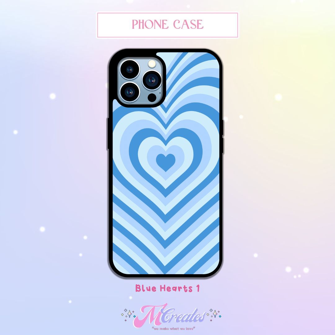 Pink Hearts Y2K Phone Case