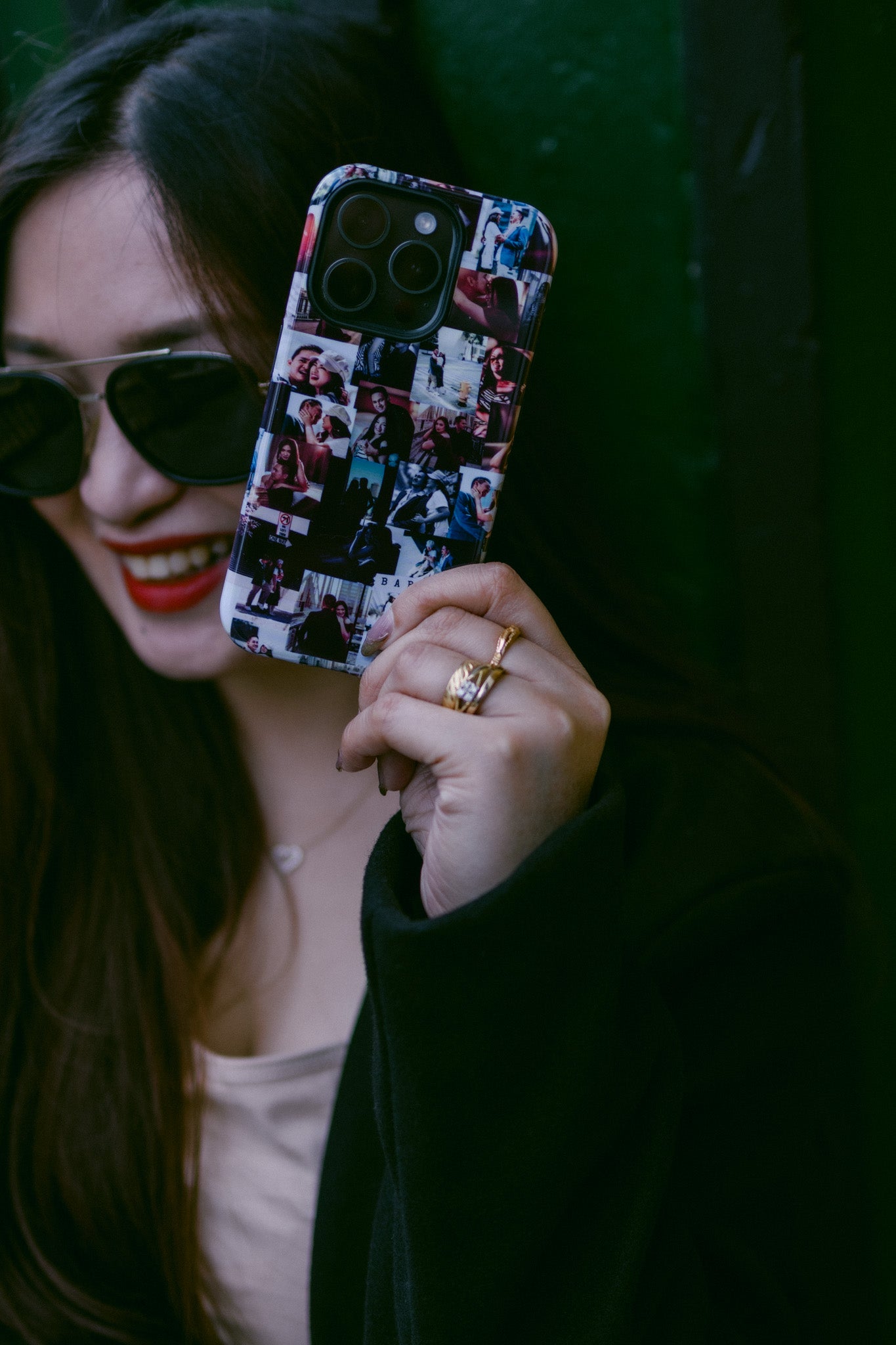 Custom Collage Tough Phone Case