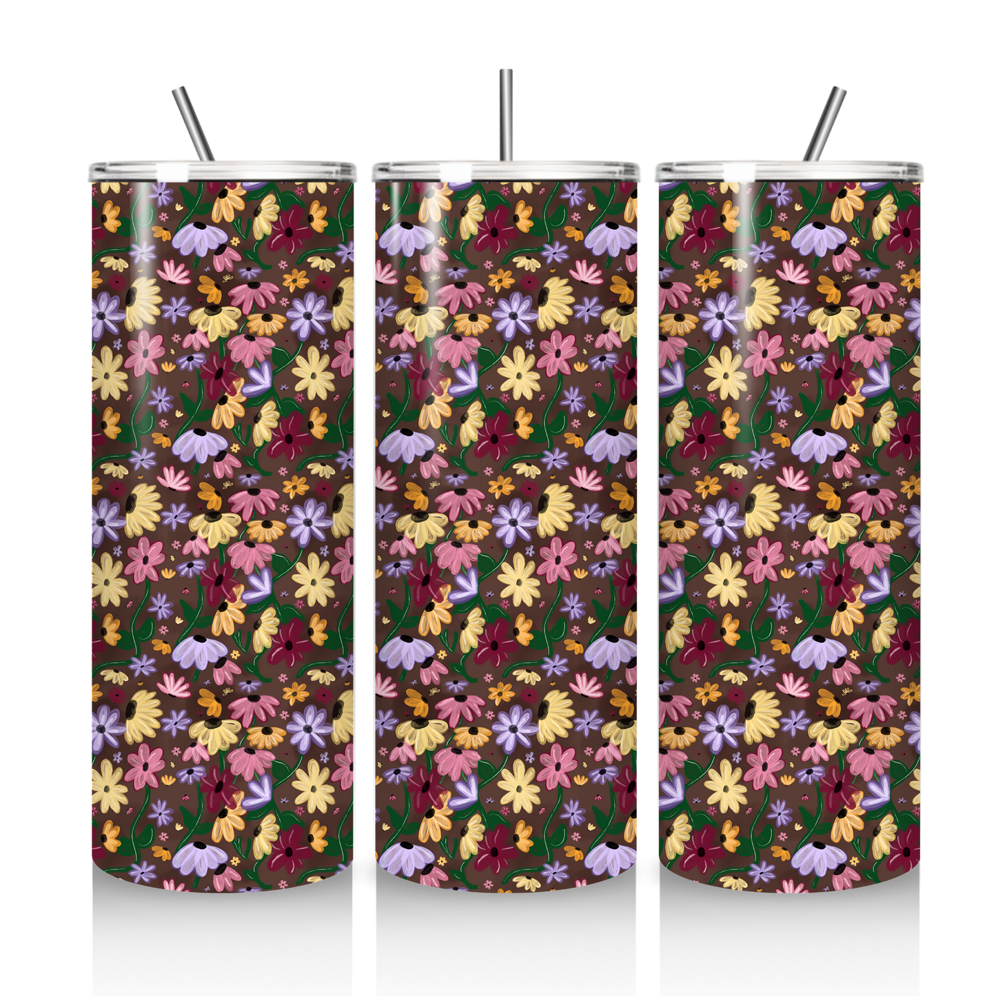 The Eras Tour - Surprise Song Piano Flowers Skinny Tumbler